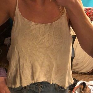 Knit tank top